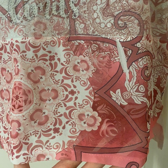 Ribbed flowy t-shirt - Picture 3 of 7